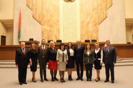 Встреча белорусских депутатов с российскими парламентариями