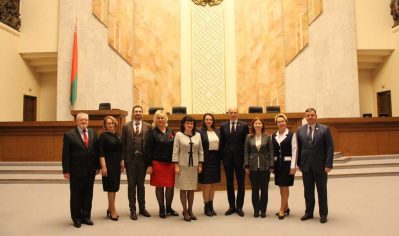 Встреча белорусских депутатов с российскими парламентариями